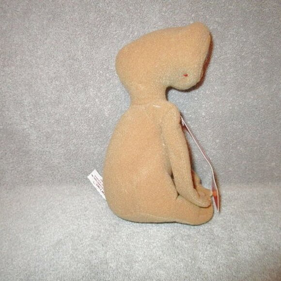 1982 Vtg E.T. Extra Terrestrial Plush Stuffed Doll Poseable Showtime Kamar Tag - Picture 7 of 12